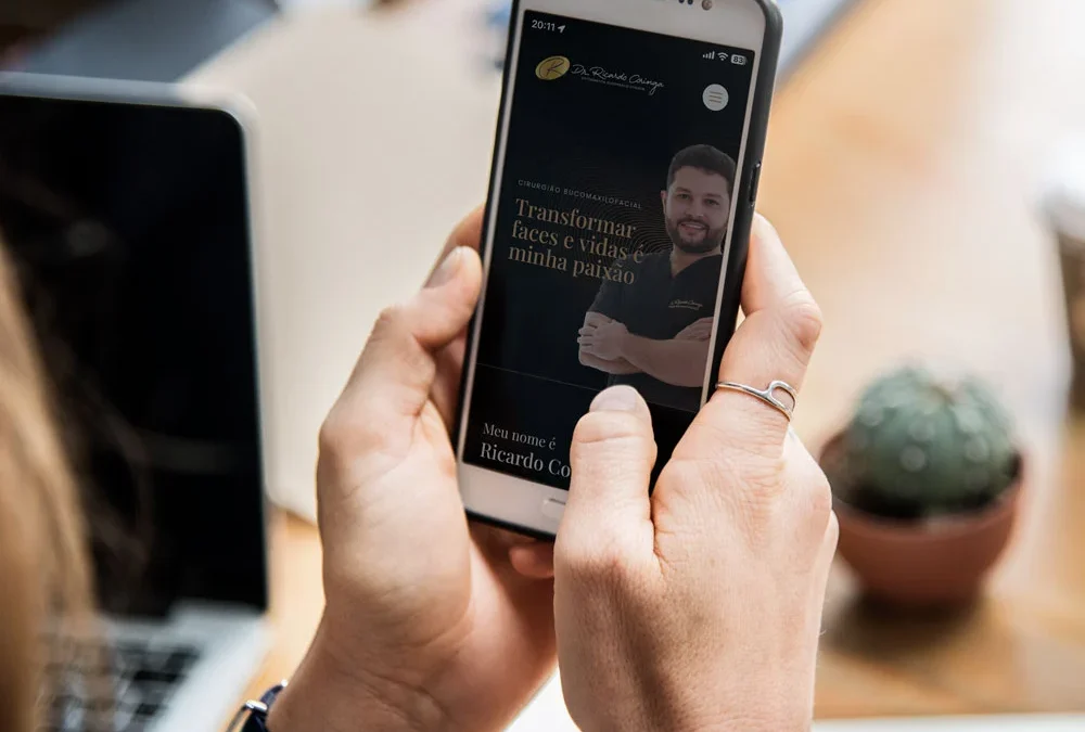 Lançamento do site do Dr. Ricardo Coringa: cirurgião bucomaxilofacial